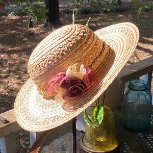 Lord & Taylor Straw Hat